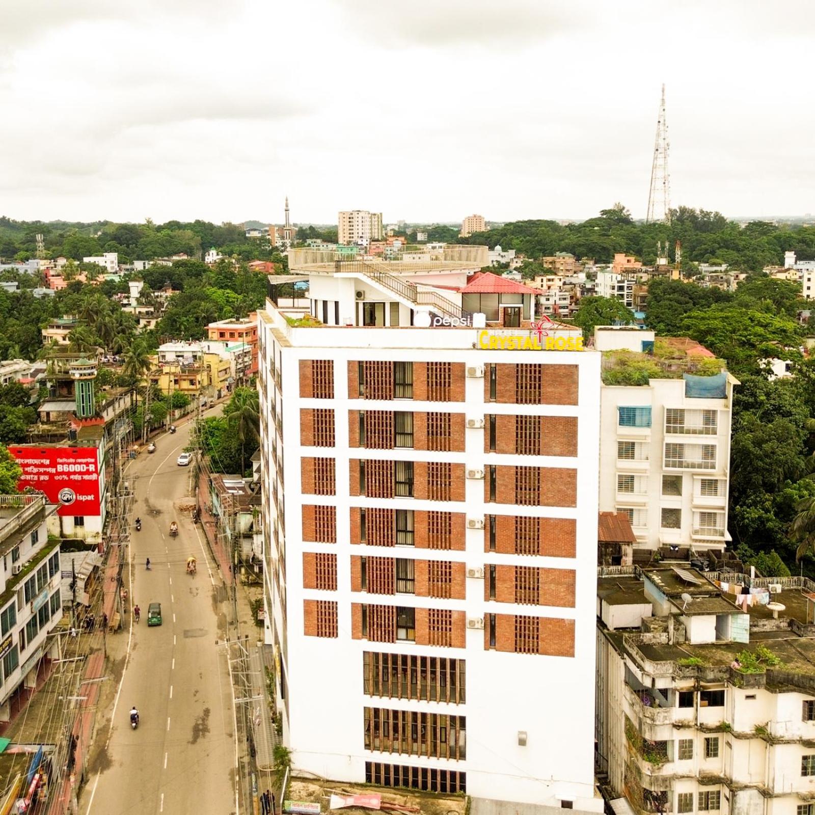 Hotel Crystal Rose - Sylhet Dış mekan fotoğraf